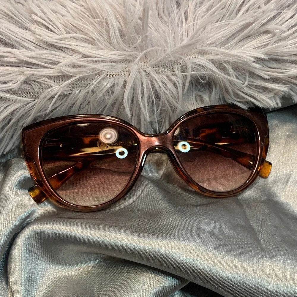 🌹Joy MANGANO OVERSIZED Sunglasses Readers + 3.50 Bifocals EUC Classic Beauty